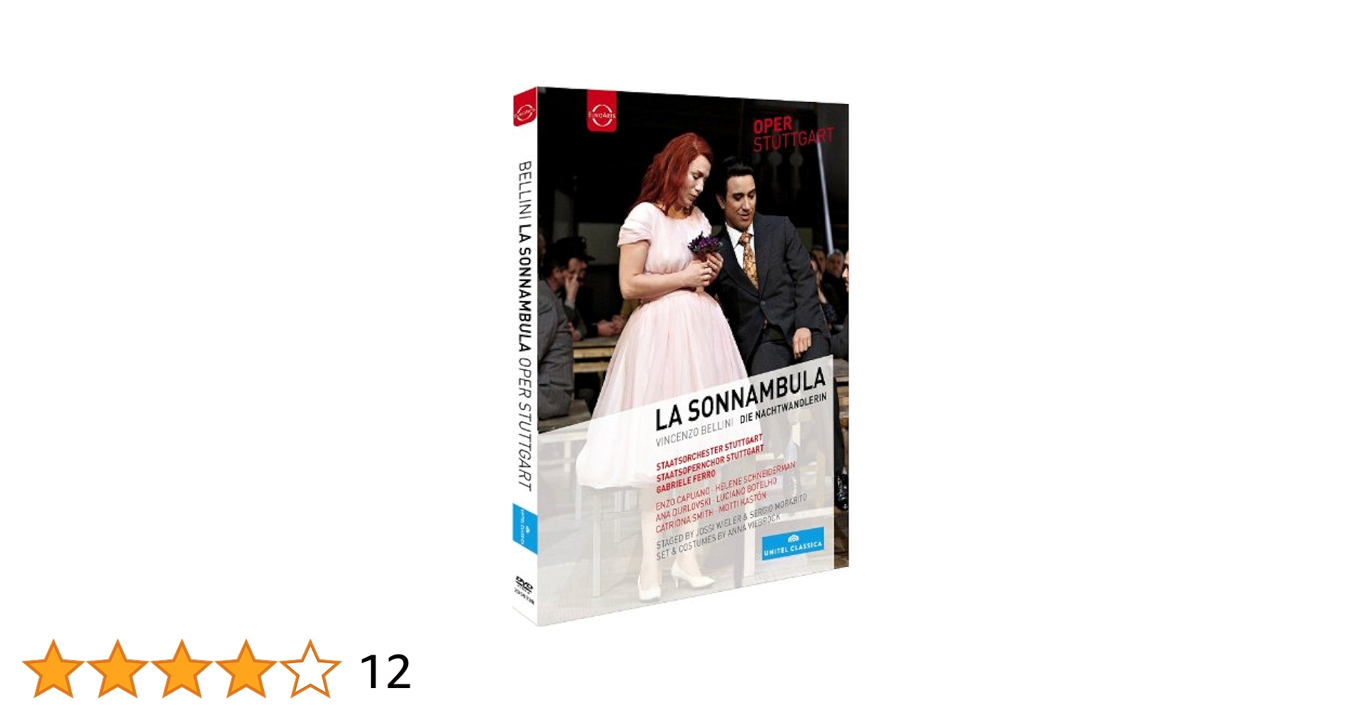 その他 La Sonnambula [DVD] [Import] cm3dmju Amazon.co.jp: La Sonnambula [DVD] : Anna Viola, Giovanni